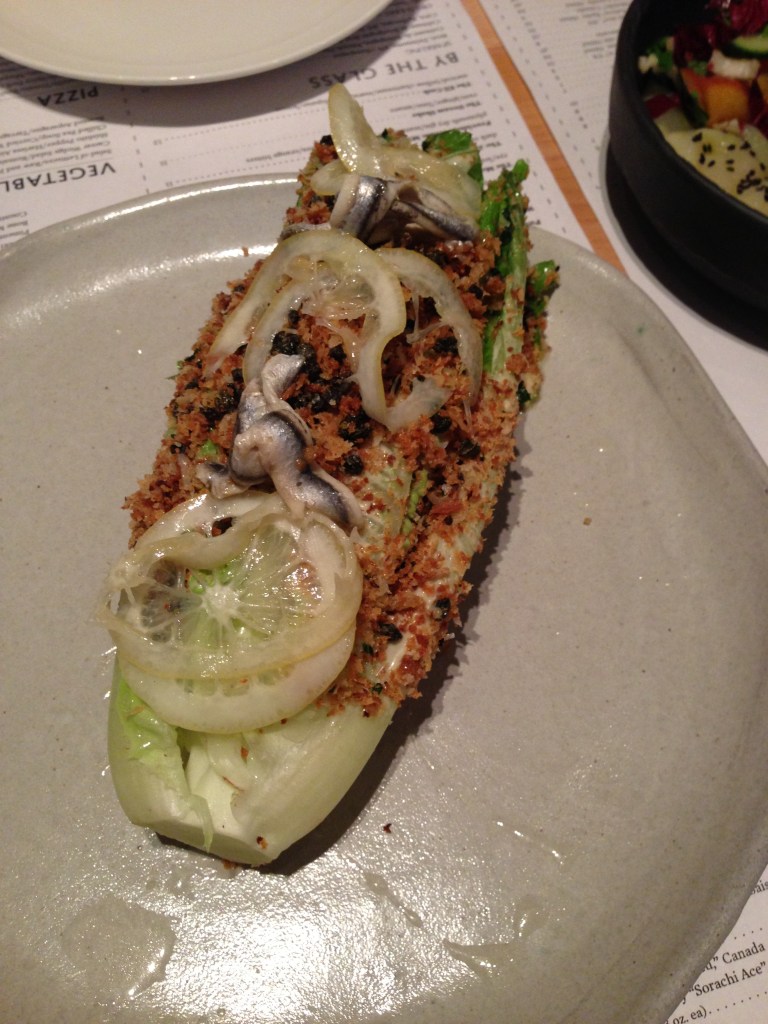 Caesar Wedge Salad + White Anchovy + Pickled Lemon + Parmesan