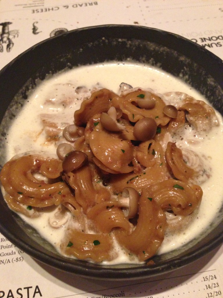 Cresta di Gallo/Hen of The Woods/Roasted Yeast/Parmesan