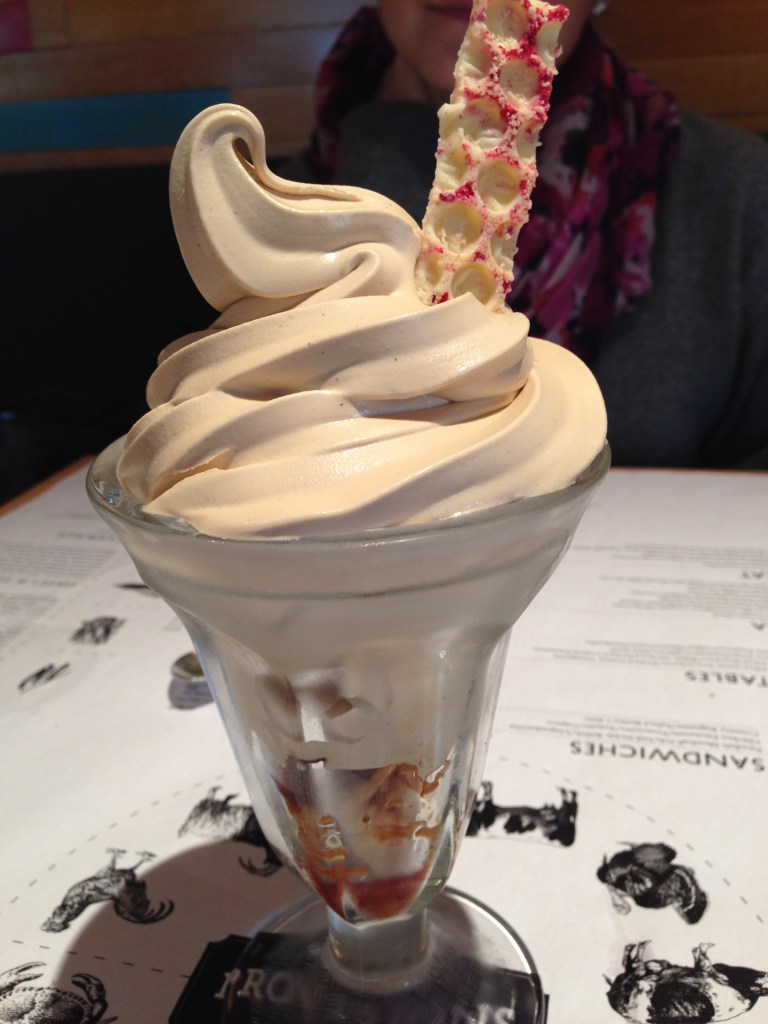 Chai tea soft serve!