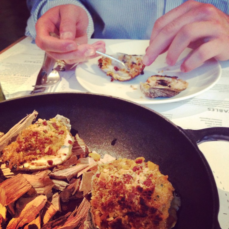 Oven baked oysters! These were unreal!